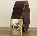Шкіряний ремінь Polo Ralph Lauren, фото 4