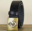 Шкіряний ремінь Polo Ralph Lauren, фото 3