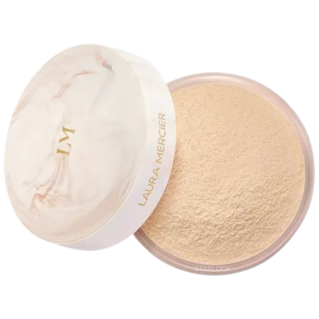 Прозора розсипчаста пудра Laura Mercier Jumbo Translucent Loose Setting Powder Ultra-Blur & Velour Puff 29 г, фото 1