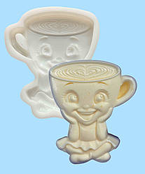 Силіконовий молд для шоколаду, зефіру та ін "Балерина Капучіна-2"