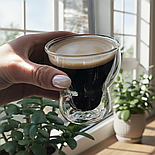 Набір склянок із подвійним дном Herisson 115 мл, 2 шт, фото 9