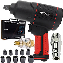 Гайковерт ударний пневматичний KRAFT&DELE KD-1433