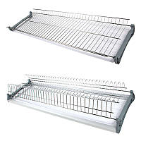 Сушка для посуду 900мм хром з рамою Discount