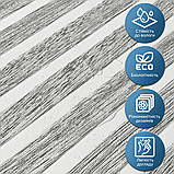 Самоклеючі тривимірні панелі для стін 680х670х5мм біло-срібні пористий поліпропілен декорування інтер'єру, фото 5