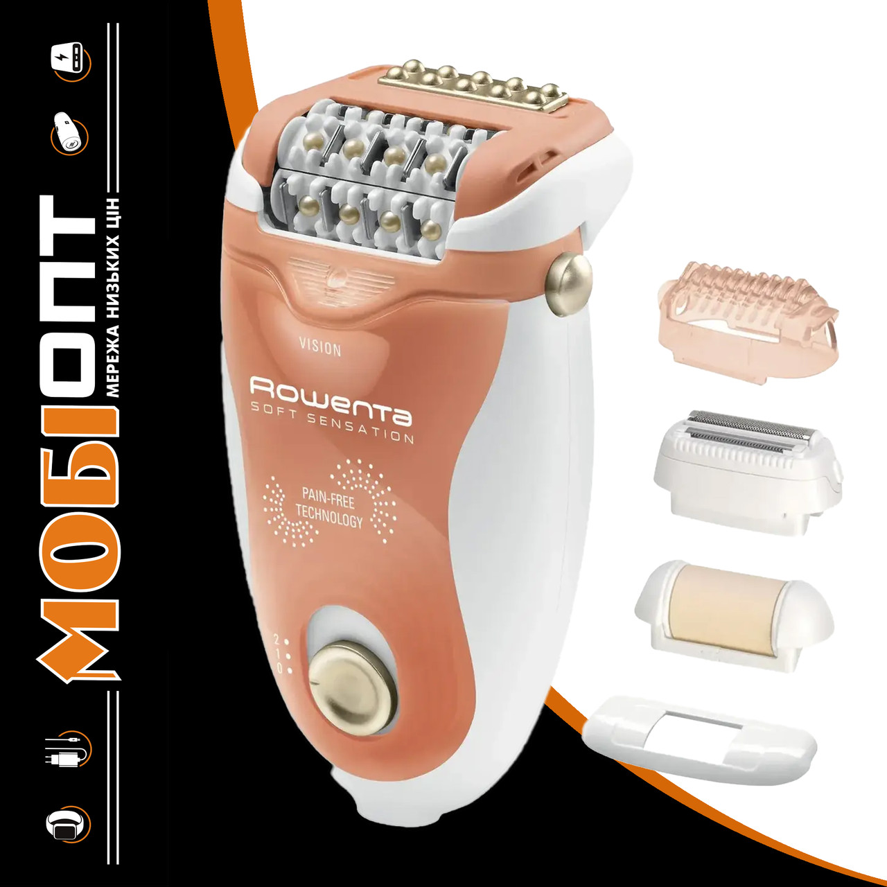 Епілятор Rowenta EP5720F1 White/beige UA