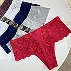 Жіночі бавовняні стрінги #3028 Biweier Мікс, фото 4