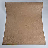 Шпалери вінілові на флізеліні 0.53 × 10.05 м Marburg 57220, коричневі для спальні, вітальні, коридору, фото 3