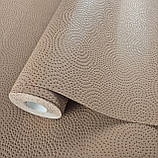 Шпалери вінілові на флізеліні 0.53 × 10.05 м Marburg 57220, коричневі для спальні, вітальні, коридору, фото 6