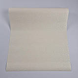 Шпалери вінілові на флізеліні 0.53 × 10.05 м Marburg 57217, молочні для спальні, вітальні, коридору, фото 4