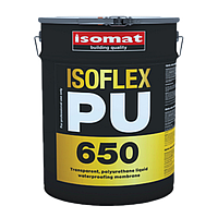 ISOFLEX-PU 650 20кг Прозора однокомпонентна рідка гідроізоляційна мембрана для плитки