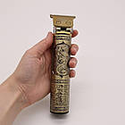 Професійний триммер для стрижки волосся + 3 насадки, CB-915 / Чоловічий триммер для бороди / Акумуляторна машинка для стрижки, фото 4