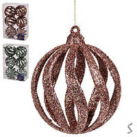 Набір куль 8см 6шт зелений №9719(36)