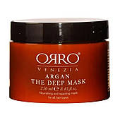 Живильна маска ORRO Venezia Argan The Deep Mask для глибокого відновлення пошкодженого волосся 250 мл