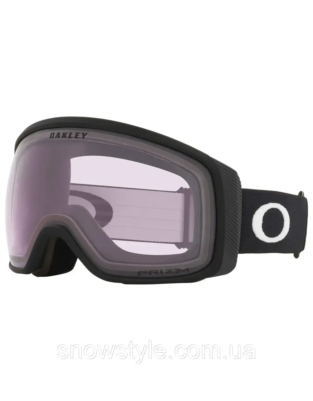 Гірськолижна маска Oakley Flight Tracker M (XM) Matte Black лінза Prizm Clear + кейс, фото 1