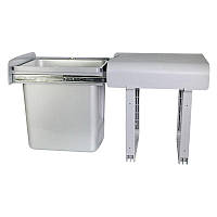 Мусорниця Stier 16 л сіра