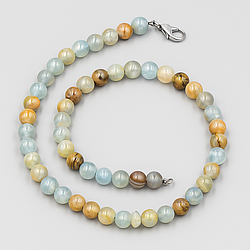 Кальцит Ø6,7 намиста, 0649ОК