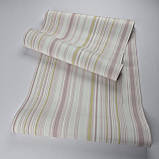 Шпалери вініл на флізеліні 0.53 × 10.05 м Marburg 57131, молочні з пудровим та зеленим для спальні, вітальні, коридору, фото 3