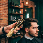 Машинка для стрижки волосся c 3 насадками, SD-760 / Бездротовий тример чоловічий, фото 6