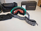 Гірськолижна маска Oakley Flight Tracker M (XM) Black Habitat лінза Prizm Jade + Кейс, фото 6