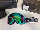 Гірськолижна маска Oakley Flight Tracker M (XM) Black Habitat лінза Prizm Jade + Кейс, фото 5