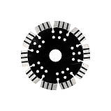 Диск відрізний алмазний по залізобетону і камінню Ø=125/22.2х2.4 мм в мокрому і сухому режимі Yato YT-59900, фото 4