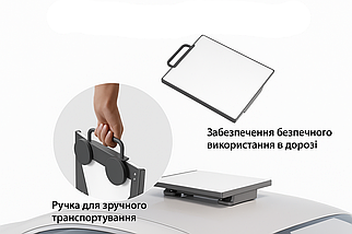 Магнітне металеве кріплення кронштейн для Starlink Mini на дах автомобіля (31.6см х 26.7 см, 2мм), фото 3