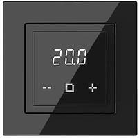 Електронний терморегулятор для електричної теплої підлоги FX 100W ЧОРНИЙ
