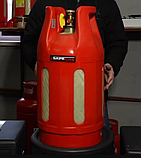 Балон газовий композитний safegas 18 л Полімерний газовий балон із прозорим корпусом Безпечний газовий балон, фото 2