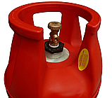 Балон газовий композитний safegas 18 л Полімерний газовий балон із прозорим корпусом Безпечний газовий балон, фото 5