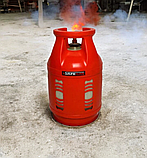 Балон газовий композитний safegas 18 л Полімерний газовий балон із прозорим корпусом Безпечний газовий балон, фото 7