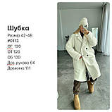 Жіноча модна шубка Тедді новинка 2024, фото 4