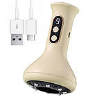 Масажер антицелюлітний, з підігрівом + Подарунок Фітнес резинки 5шт / Акумуляторний масажер для тіла / Масажер від целюліту, фото 2