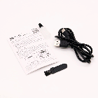 Машинка для стрижки волосся з 3 насадками, SURKER SK-607 / Акумуляторний тример з дисплеєм, фото 9