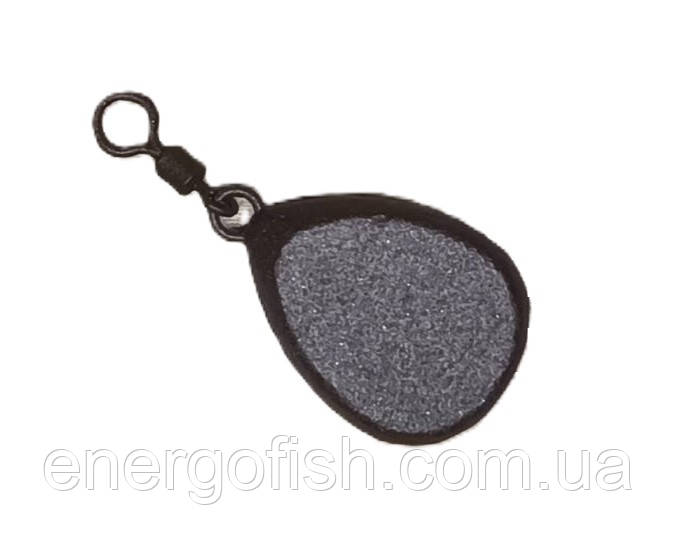 Грузило Carp Expert Крапля плоска з вертлюгом 60г (1шт.), фото 1