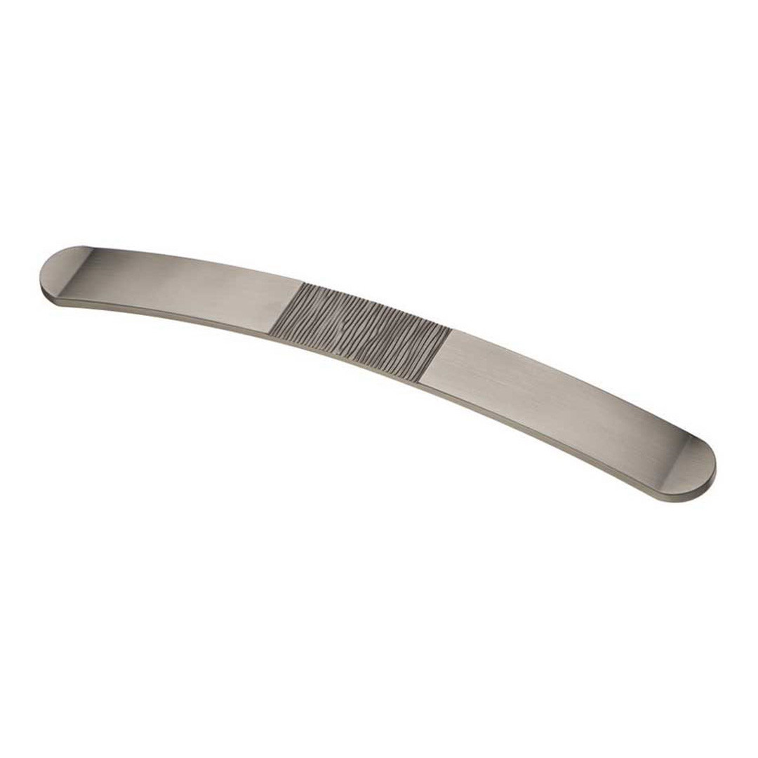 Меблева ручка дуга Kerron атласне срібло 224 мм (EL-7040-224 Oi), фото 1