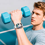 Смарт-годинник спортивний Smart Watch HOCO Y33 Call Version, чорний, фото 5