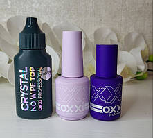 OXXI Top Crystal no-wipe NO UV ( без УФ )/ 10 мл, 15 мл, 30 мл