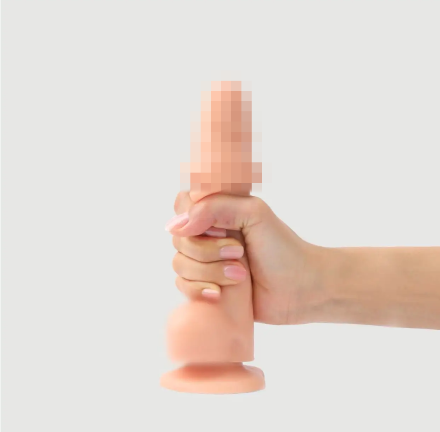 Фалоімітатор із ефектом рухомої шкіри Strap-On-Me Sliding Skin Realistic Dildo Vanille - L, 19х4,1 см., фото 1