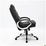 Крісло офісне комп'ютерне Texas тканина чорна, фото 3