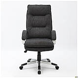 Крісло офісне комп'ютерне Texas тканина чорна, фото 2