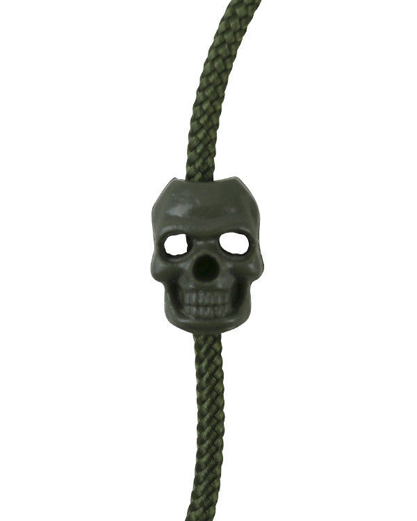 Стопери для шнурка 10шт KOMBAT UK Skull Cord Stoppers