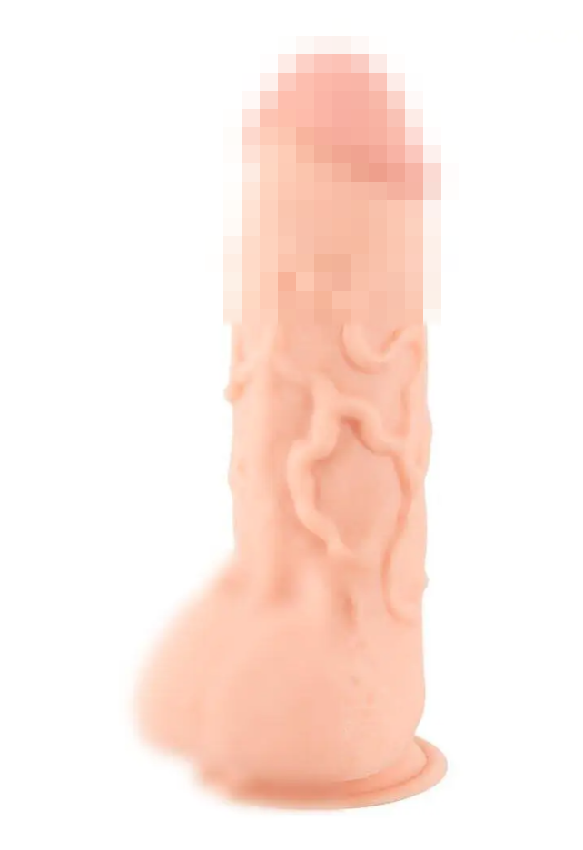 Величезний товстий фалоїмітатор на присоску Huge Zone, 28х7 см., фото 1