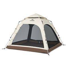 Тримісний автоматичний намет Naturehike Ango CNK2550WS010 L (Коричневий)