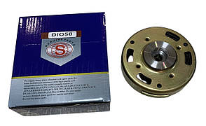 Магніт генератора (ротор) Honda DIO, TACT, LEAD (на 2 шпонки) SEE Тайвань, фото 1