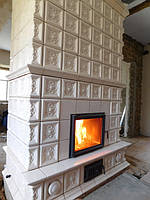 Кахельна пічь (изразцовая) 1