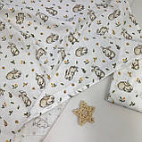 Пелюшка з 2-шарового мусліну 90х80, фото 7