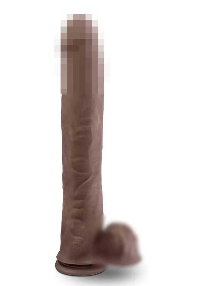 Фалоїмітатор AU NATURAL DADDY 14INCH SENSA FEEL DILDO, 30,5х6 см., фото 1