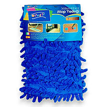 Запаска для швабри евромоп FengYe мікрофібра 39х12 см, фото 5