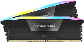 Оперативна пам'ять Corsair 32GB (2x16GB) 6400MHz Vengeance RGB (CMH32GX5M2B6400Z32)