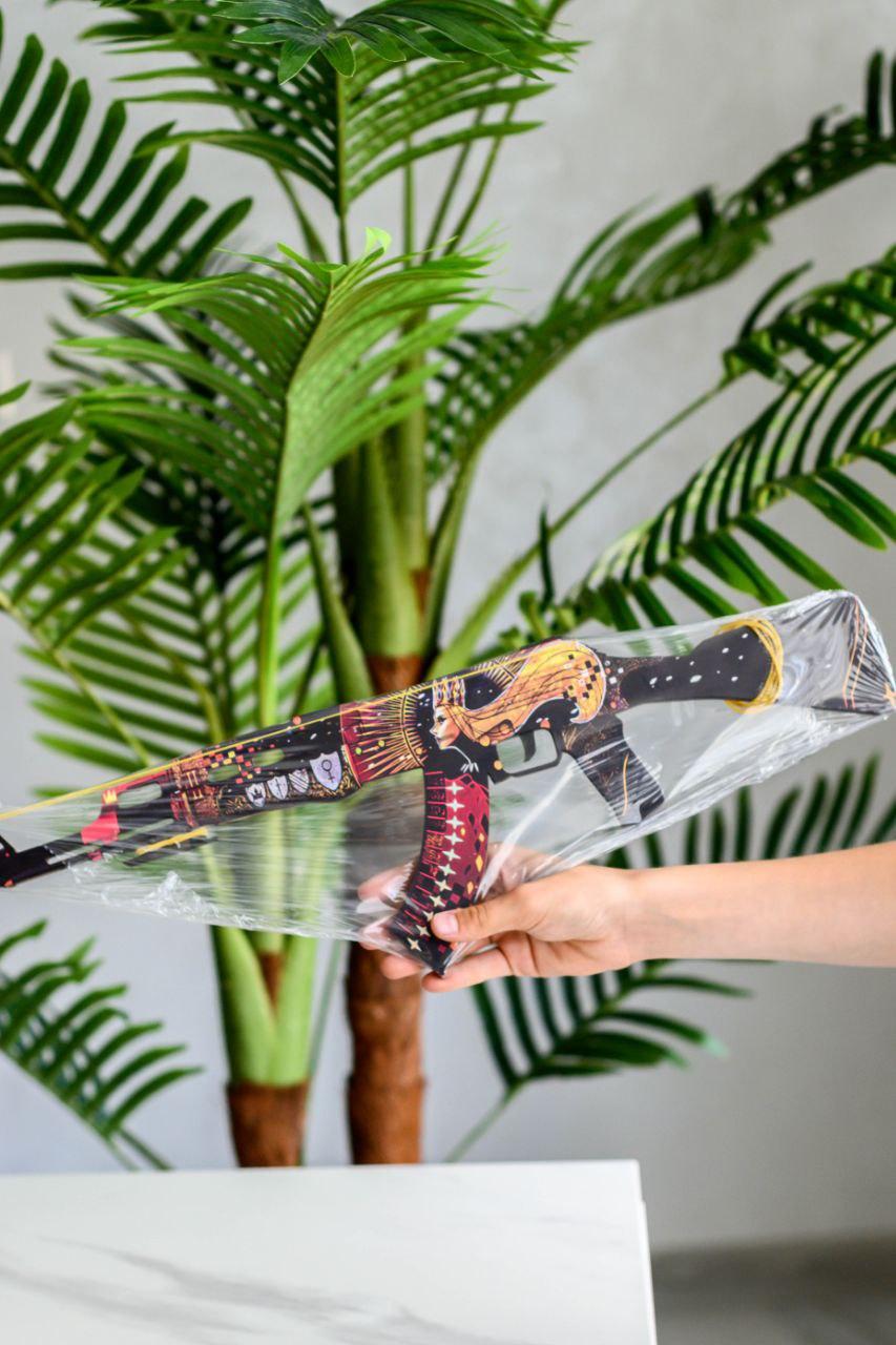 Дитяча дерев’яна зброя автомат різні види